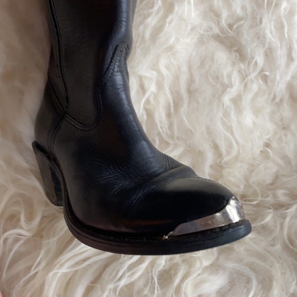 Vintage Black Double H boots - Picture 5 of 7